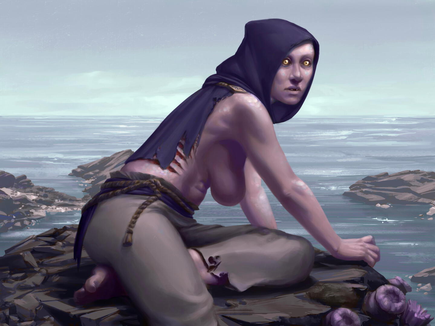 Older piece (2021) to show a full illustration over character work Older piece (2021) to show a full illustration over character work